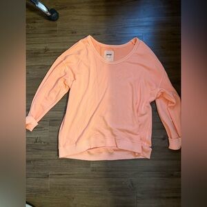 aerie plunge neck pullover